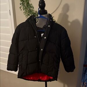 Kids Black Puffer Jacket Gap